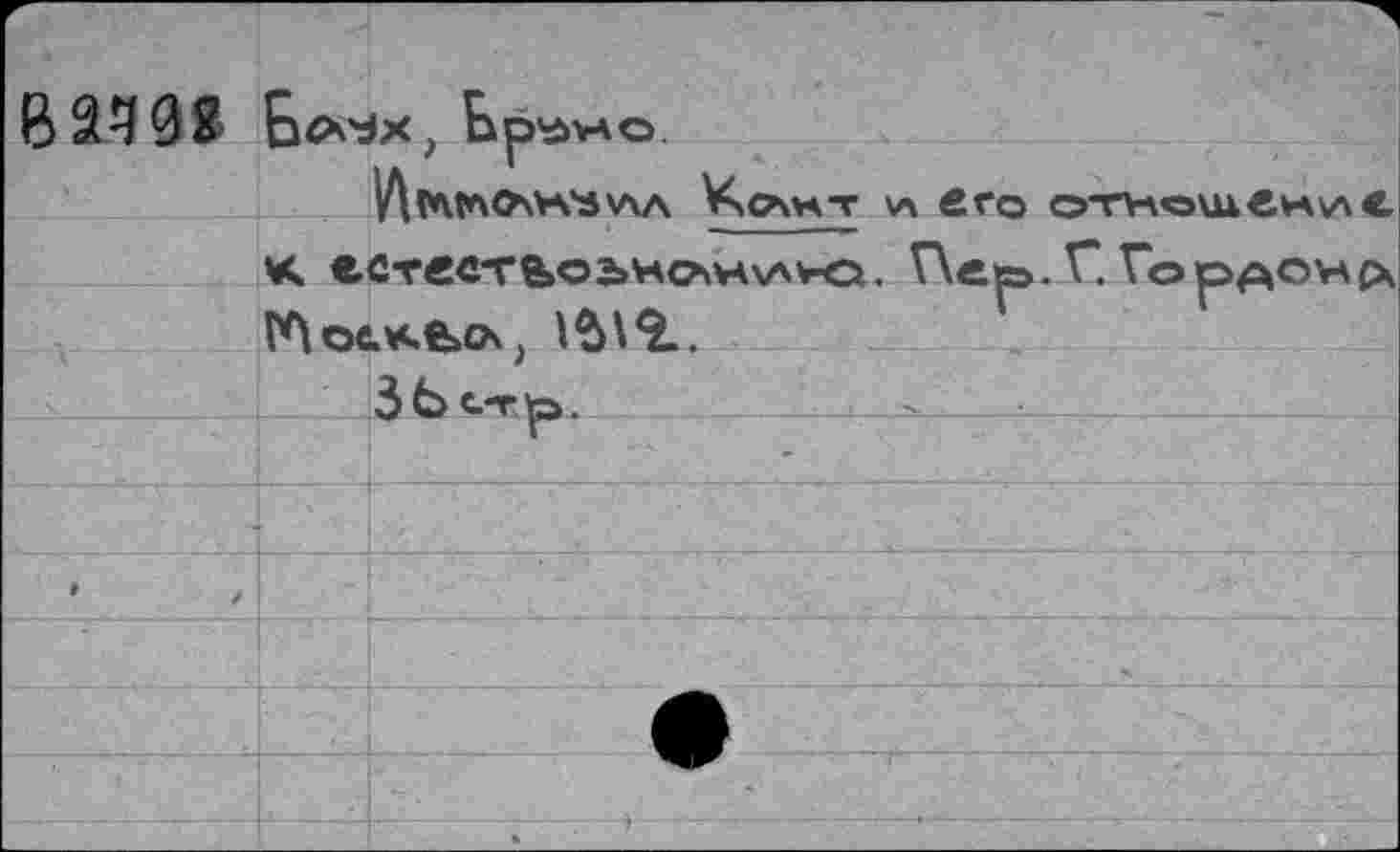 ﻿Ьр’Л'КО.
ГМПCAVA'SV\A VxOWAT \Л его отноихен\ле к естеете»оэ>нсхн\А*-о, V\eç». Г. Гордонсх WotKbcA;
ЗЬстр.